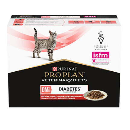PURINA® PRO PLAN® VETERINARY DIETS Feline DM St/Ox Diabetes Management (Sığır Etli)