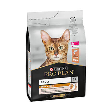 PRO PLAN® Derma Care® Yetişkin Kediler için, Zengin Somon İçeriği
