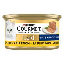 GOURMET® Gold Kıyılmış Tavuklu Yaş Kedi Maması