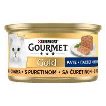 GOURMET® Gold Kıyılmış Hindili Yaş Kedi Maması