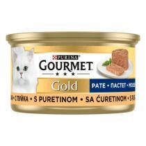 GOURMET® Gold Kıyılmış Hindili Yaş Kedi Maması