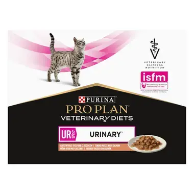 PRO PLAN® VETERINARY DIETS UR Urinary Somonlu Yaş Kedi Maması Pouch