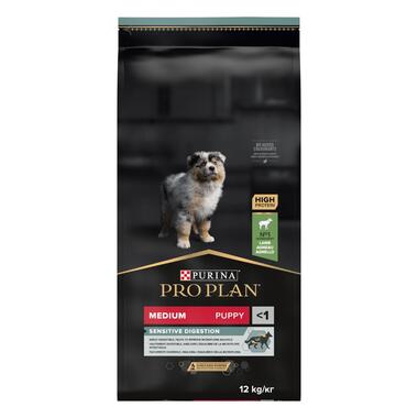 PRO PLAN® Medium Puppy Sensitive Digestion Kuru Yavru Köpek Maması, Zengin Kuzu Eti İçeriği