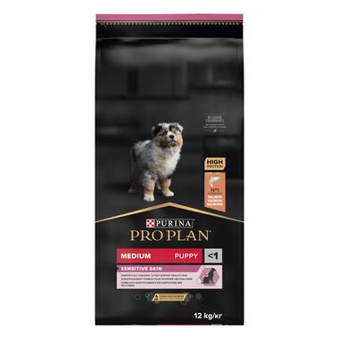 PRO PLAN® Medium Puppy Sensitive Skin Kuru Yavru Köpek Maması, Zengin Somon İçeriği