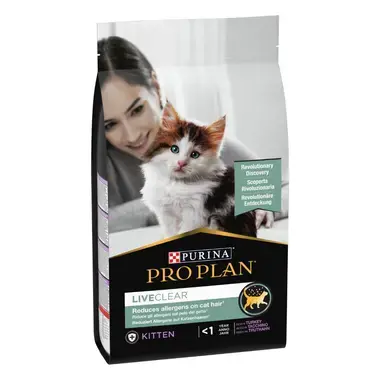 PRO PLAN® LIVECLEAR® Kitten, Zengin Hindi Eti İçeriği