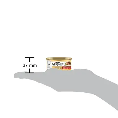 GOURMET® Gold Somon ve Tavuk Parçalı Soslu Yaş Kedi Maması