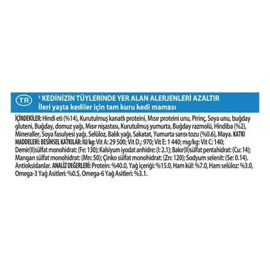 PRO PLAN® LIVECLEAR® Sterilised Adult 7+, Zengin Hindi Eti İçeriği