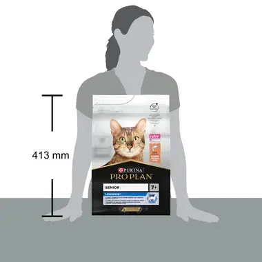 PRO PLAN® LONGEVIS Adult 7+ Kuru Kedi Maması, Zengin Somon İçeriği