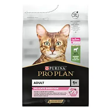 PRO PLAN® Delicate® Yetişkin Kediler için, Zengin Kuzu Eti İçeriği