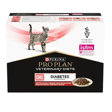 PURINA® PRO PLAN® VETERINARY DIETS Feline DM St/Ox Diabetes Management (Sığır Etli)