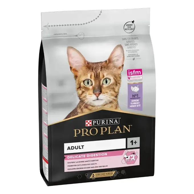 Pro Plan Sensitive Digestion Hindi Etli Kedi Maması | Purina TR